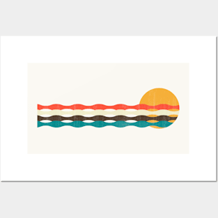 WAVE MINIMALIST 2 Posters and Art